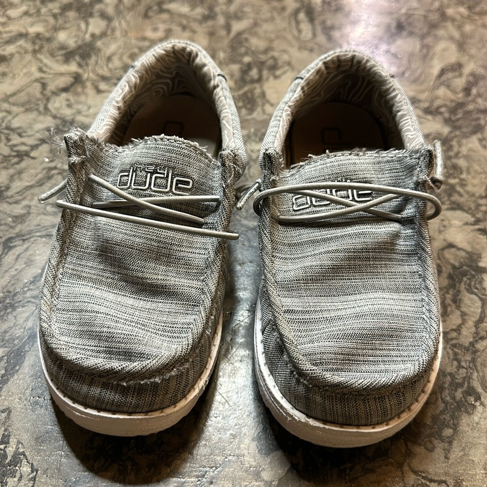 Size C10 Toddler Gray Hey Dudes